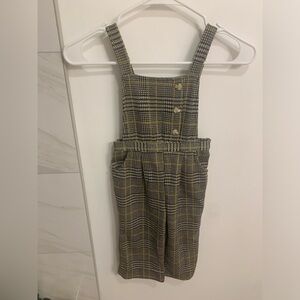 3T Overalls | Plaid Overalls | Like New
